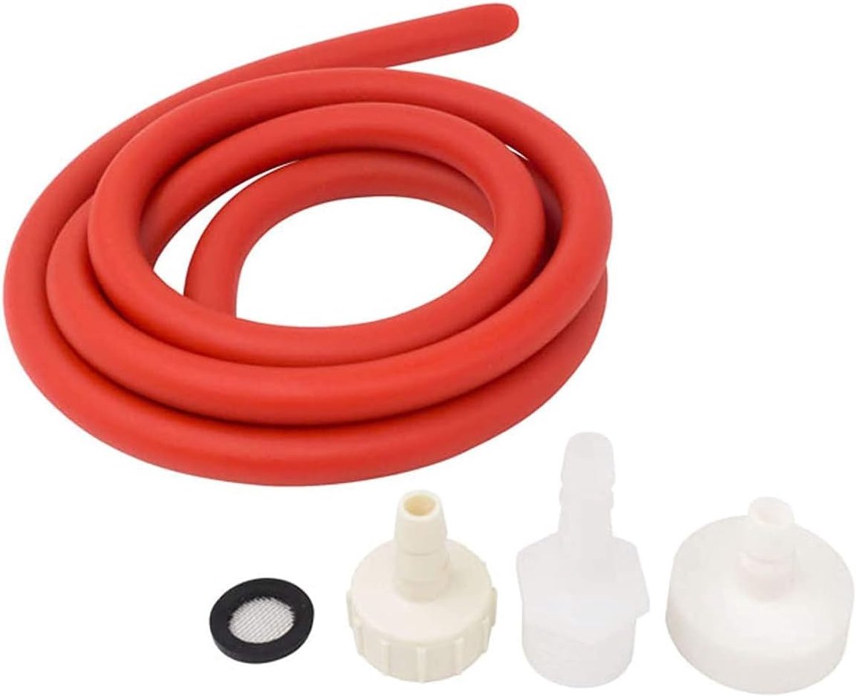 Enema 150cm latex slang - intieme douche - anal reiniging - voor een frisse ervaring - ShopVlot