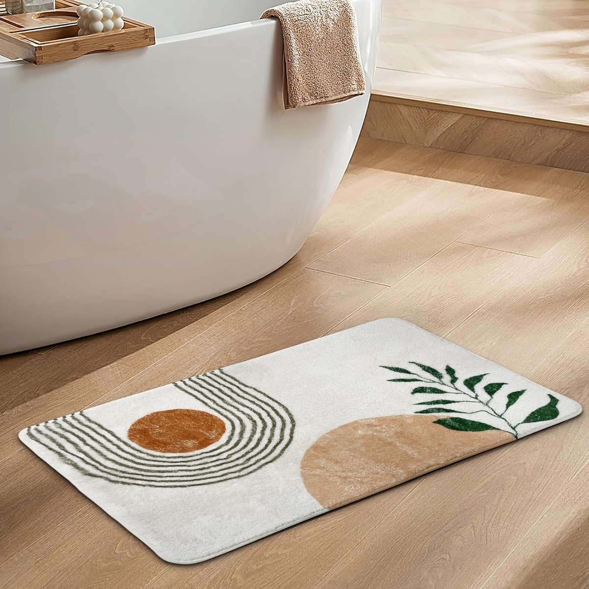 Badmat 50 x 80 cm - Ultra fijne microvezel - Absorberend en antislip - Ideaal voor badkamer en douche - ShopVlot