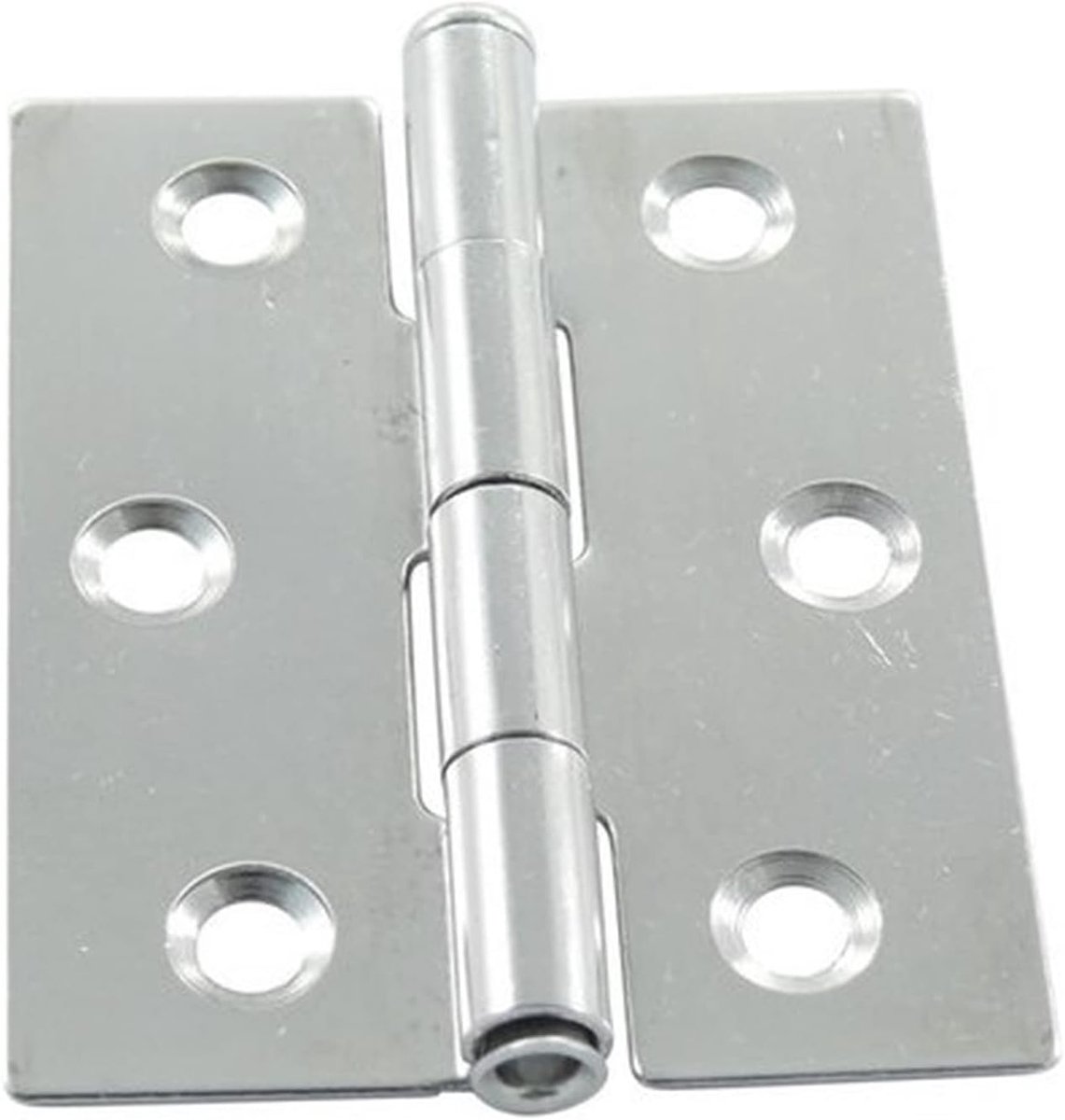 Deurscharnier 40 x 50 mm - RVS A2 - 6 stuks - Stevige constructie - ShopVlot