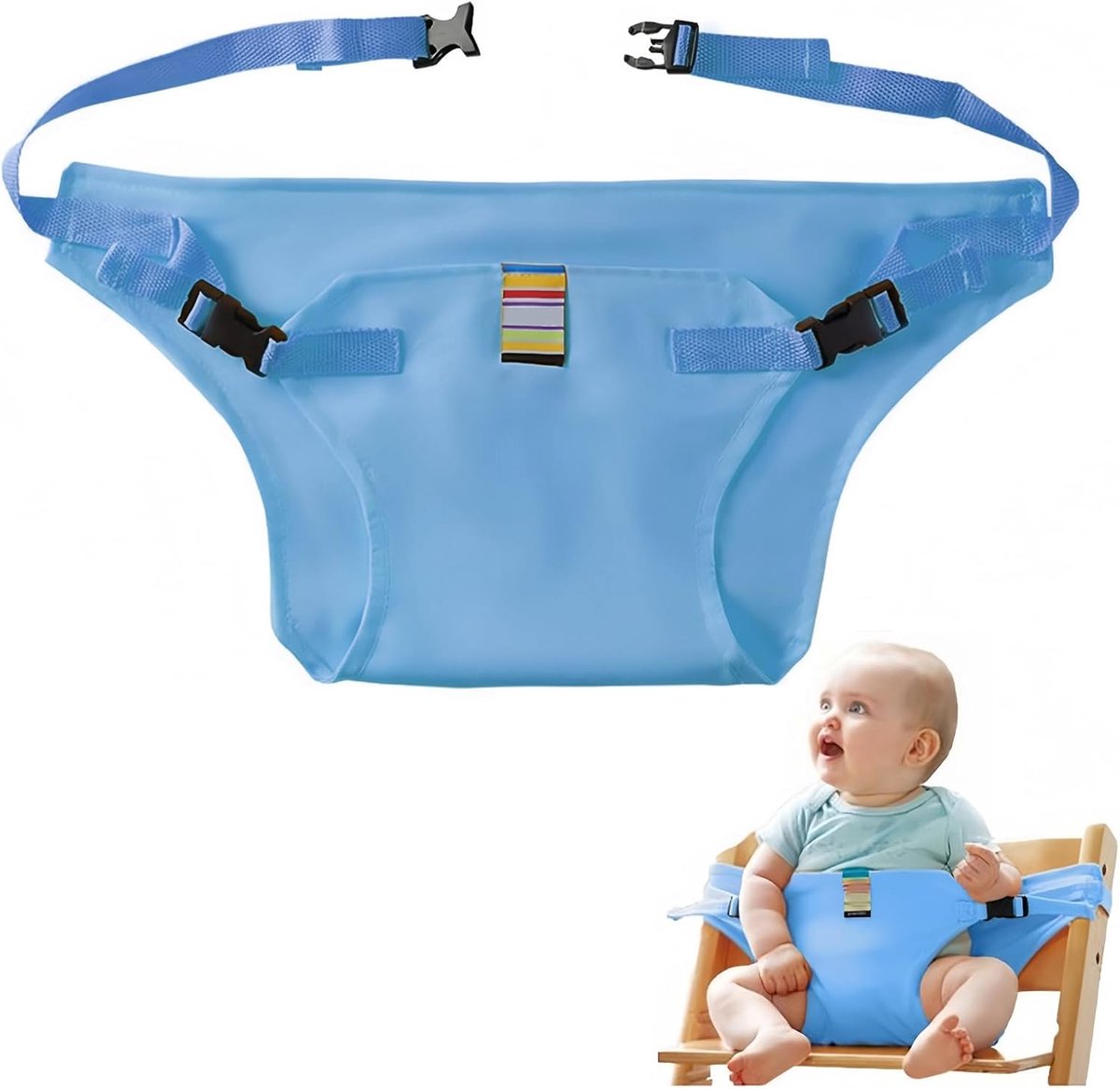 Veiligheidsriem voor kinderstoel - zacht en comfortabel - universele pasvorm - ideaal voor onderweg - SnelShoppen