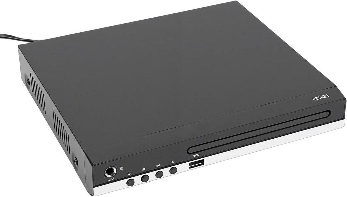 Dvd Speler - Cd Speler - Thuisbioscoop Ervaring - Regio Vrij Afspelen - 1080P HD - Zwart