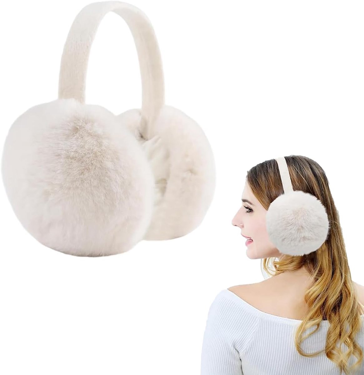Oorkappen Winter Dames - Vouwbaar - Wasbaar - Ideaal voor koude dagen - SnelShoppen