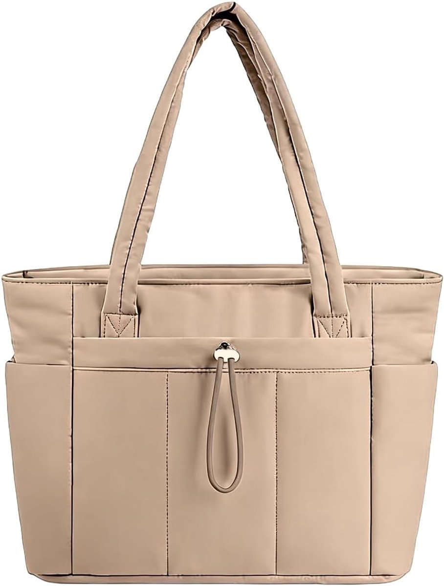 Dameshandtas - 20 Liter Gevoerde Draagtas - Laptopcompartiment 15.6 Inch - Ideaal voor Reizen - SnelShoppen