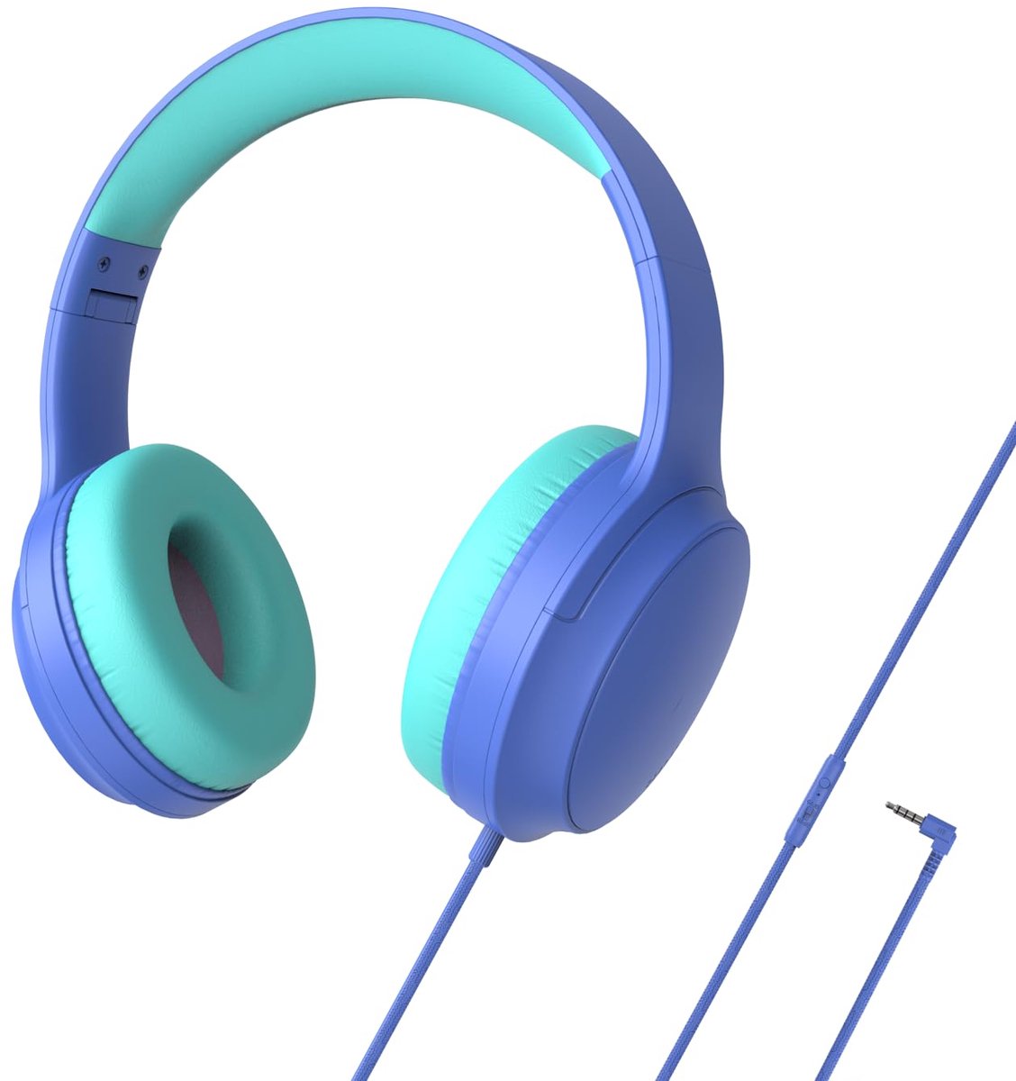 Kinderhoofdtelefoon - over-ear - met microfoon - veilig volumebegrenzing voor kinderen - ShopVlot