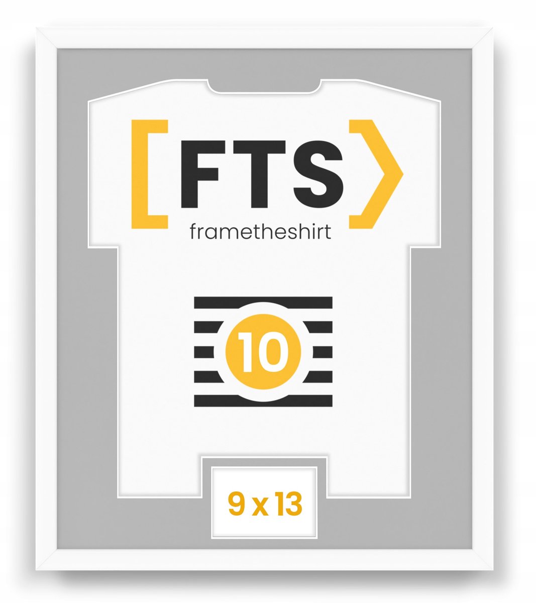 Merkloze Fotolijst voor Sportshirt met Fotovenster - Cadeau voor fans