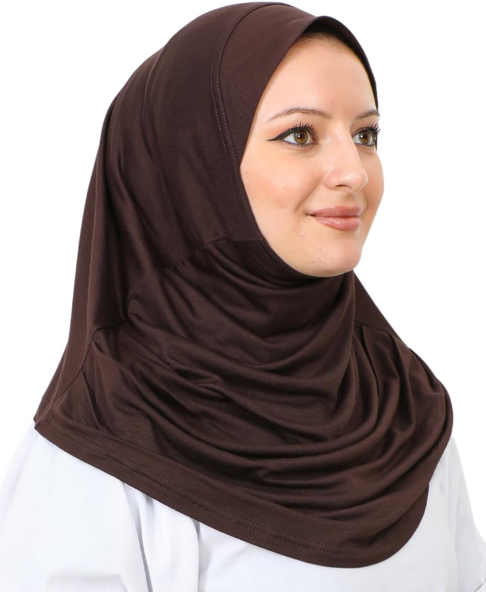Kant-en-Klaar Hijab Voor Dames, Instant Islamitische Tulbanden, Zachte Jersey Sjaals, Islamitische Kleding, Lange Hijabs, Abaya