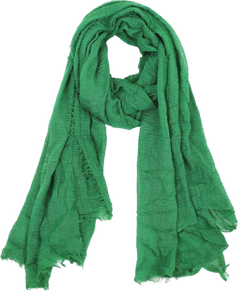 Der Rich ® - Sjaal met gekreukte halsdoek, voor heren en dames