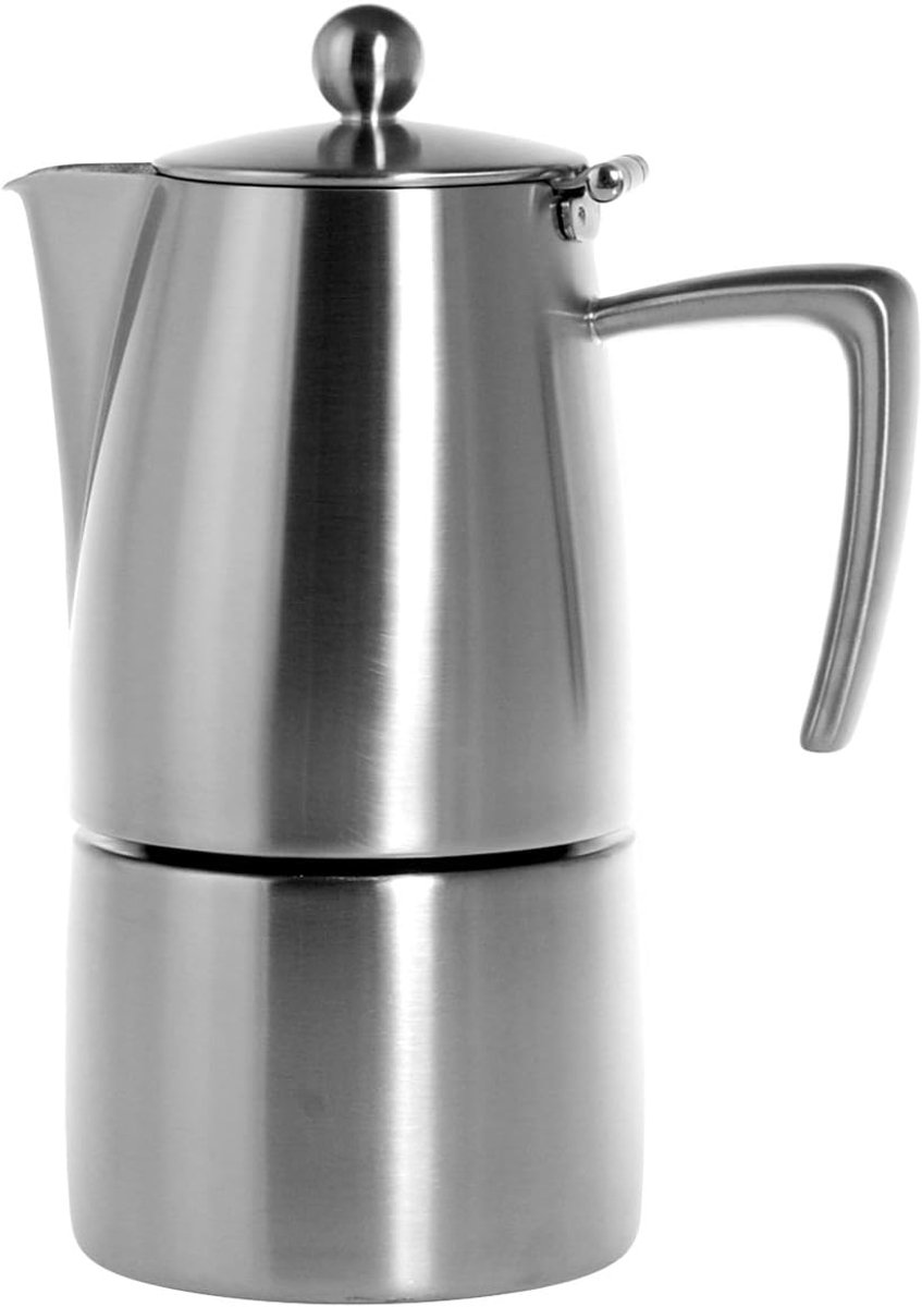 Momentum Koffiezetapparaat, satijn, inductie-schoteltjes, 4 moka-afdichtingen, materiaal, veelkleurig