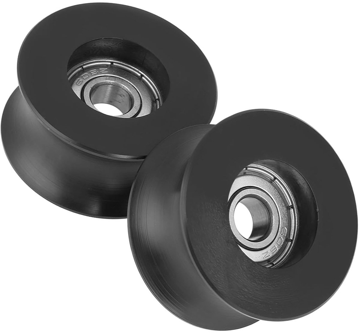 4 stuks 0840UU U type U-groef katrol rol geleiding wiel 8 x 40 x 20,7 mm