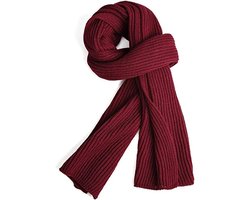 Herfst en Winter Sjaal, VICSPORT Unisex Pure Kleur Winter Neck Warm Breien Garen Sjaal