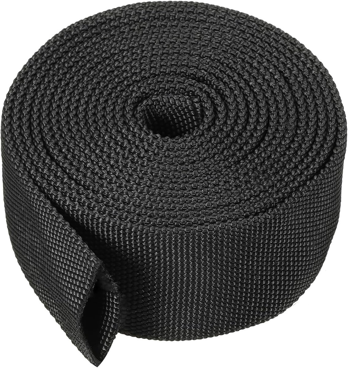 1,2" ID 10FT Nylon Beschermende Slanghuls Kabelmantel Bescherming voor Lassen Wig Hydraulische Slang Zwart