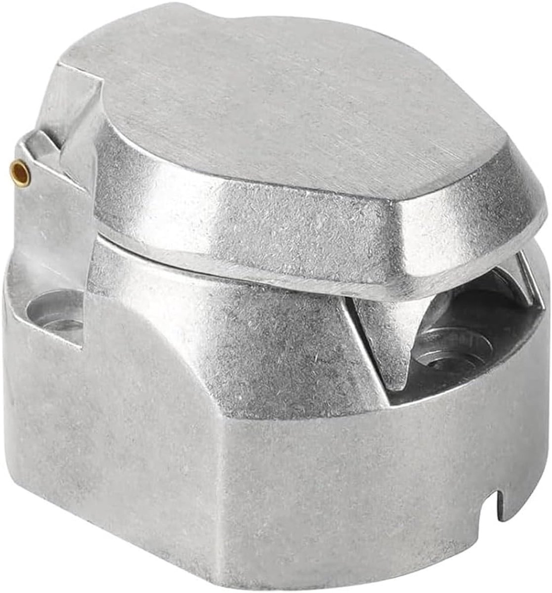 13-pins aanhangwagenstekkers, 13-aderige 12V aluminium aanhangwagenstekker, trekhaakstekker voor boten, campers, caravans of andere bedrijfsvoertuigen