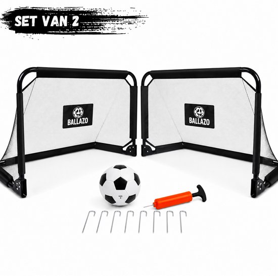 Ballazo Voetbaldoeltjes Set van 2