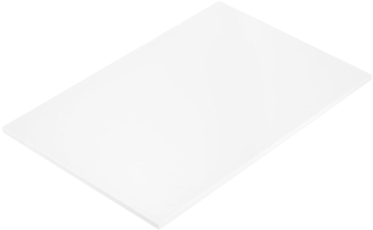 ABS kunststofplaat, 30x20cm ABS plaat 5mm dik voor knutselen, modelbouw, auto reparatie, wit