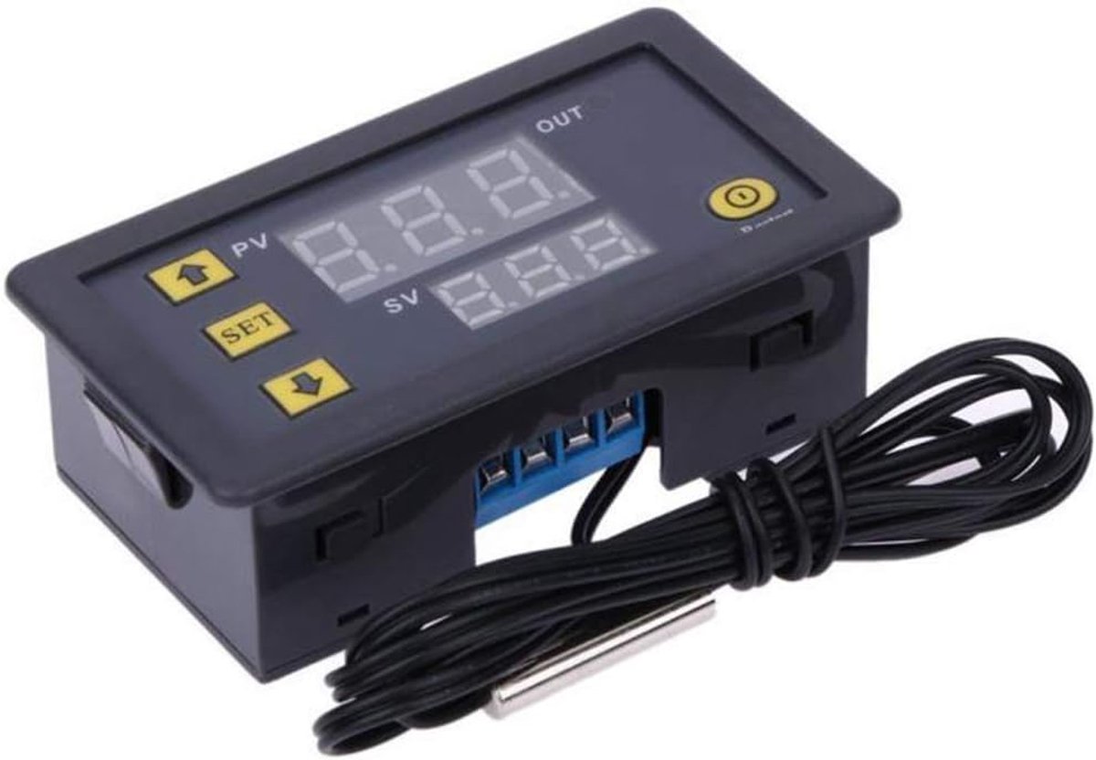 12V 20A W3230 LCD digitale thermostaat temperatuurregelaar Meterregelaar Alarm hoge temperatuur
