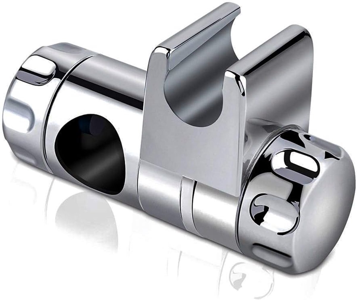 Schuiver douchehouder wandstang stanggglijder voor douchestang 25 mm, ABS chroom
