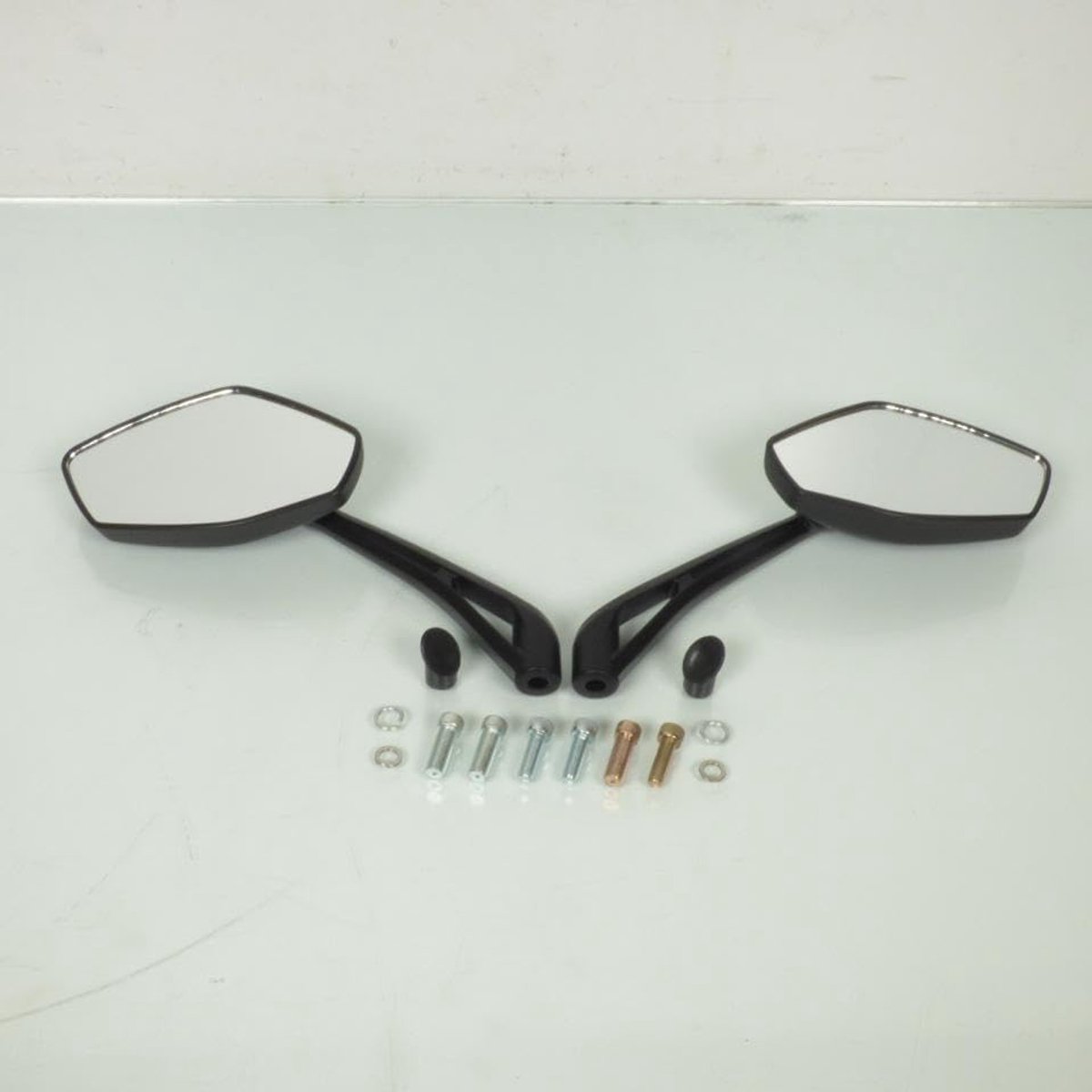 paar teknix spiegels voor peugeot 50 speedfight 3 2t ac scooter na 2009 nieuw