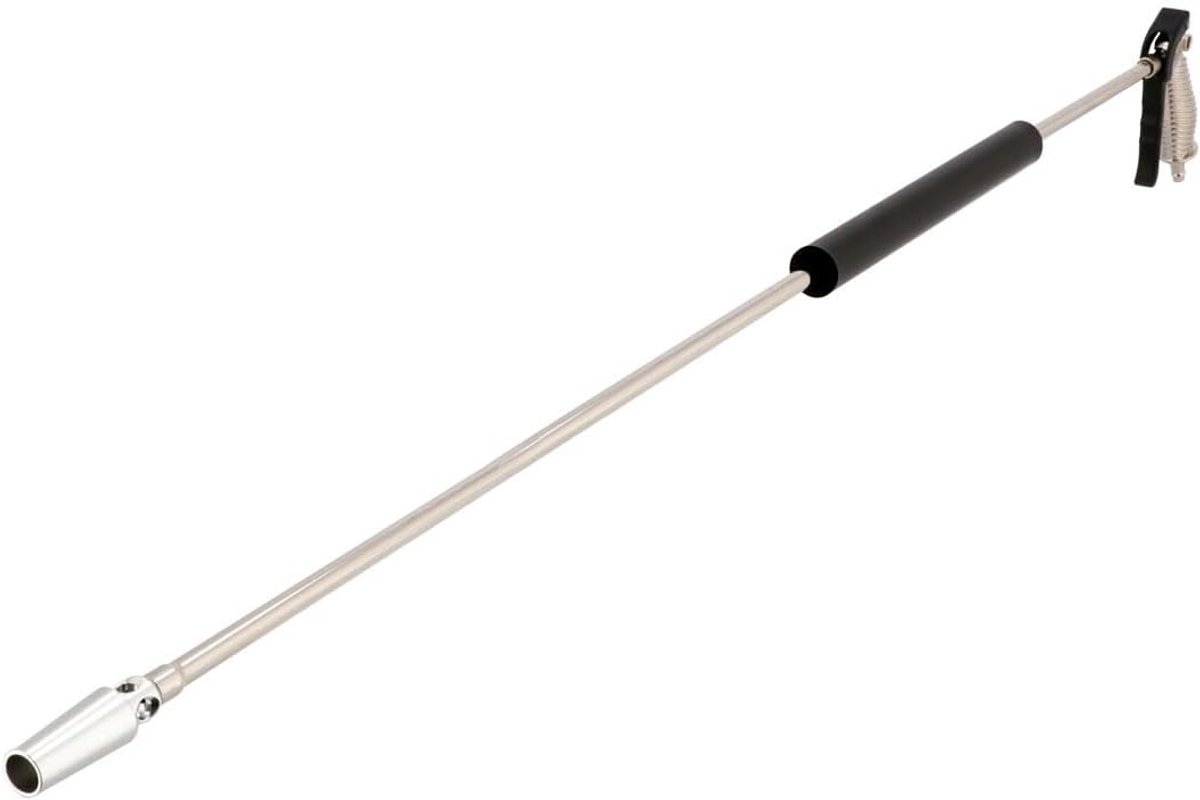 Aluminium | Met 2 nozzles | 120 cm lans | 1/4" buitendraad | Met insteeknippels | In blister