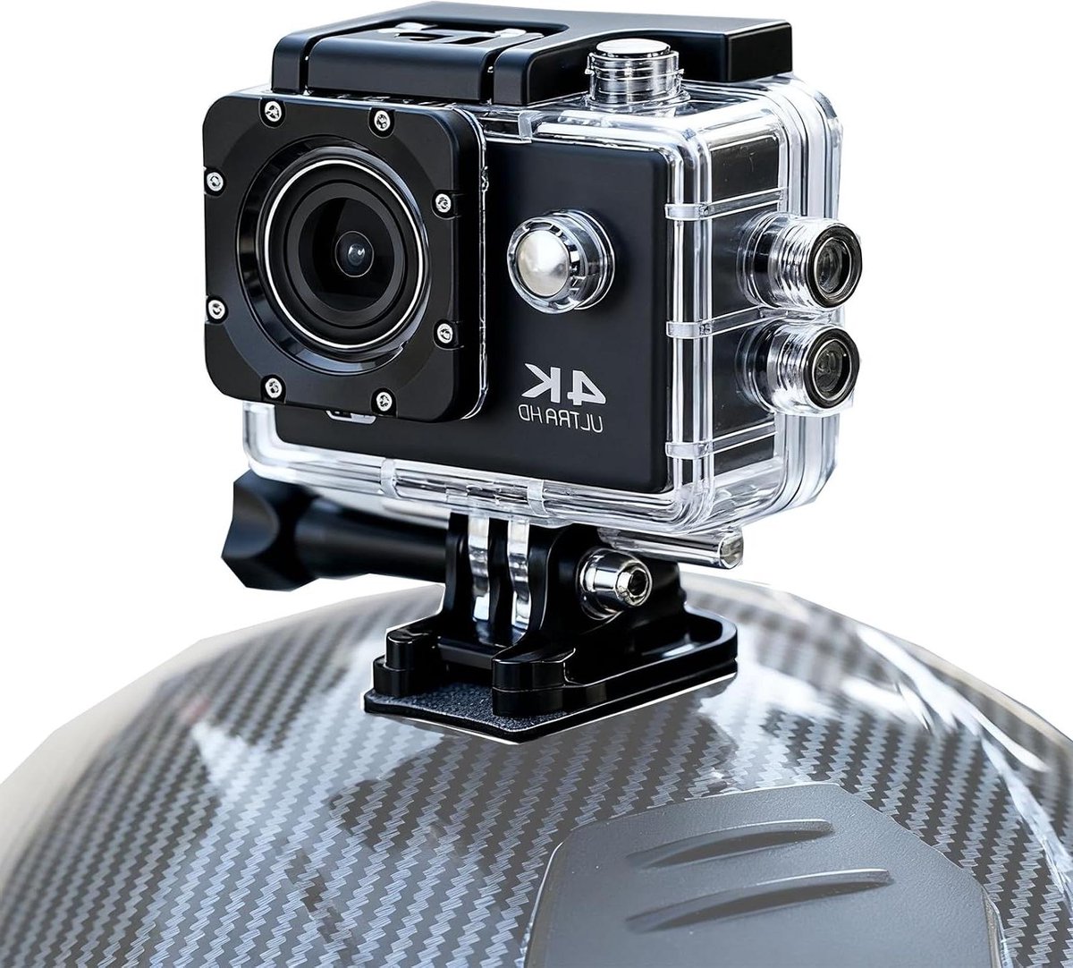 Helm Camera - Actiecamera Recorder - Veilige Rit - G Sensor Detectie - 1080p HD - Zwart