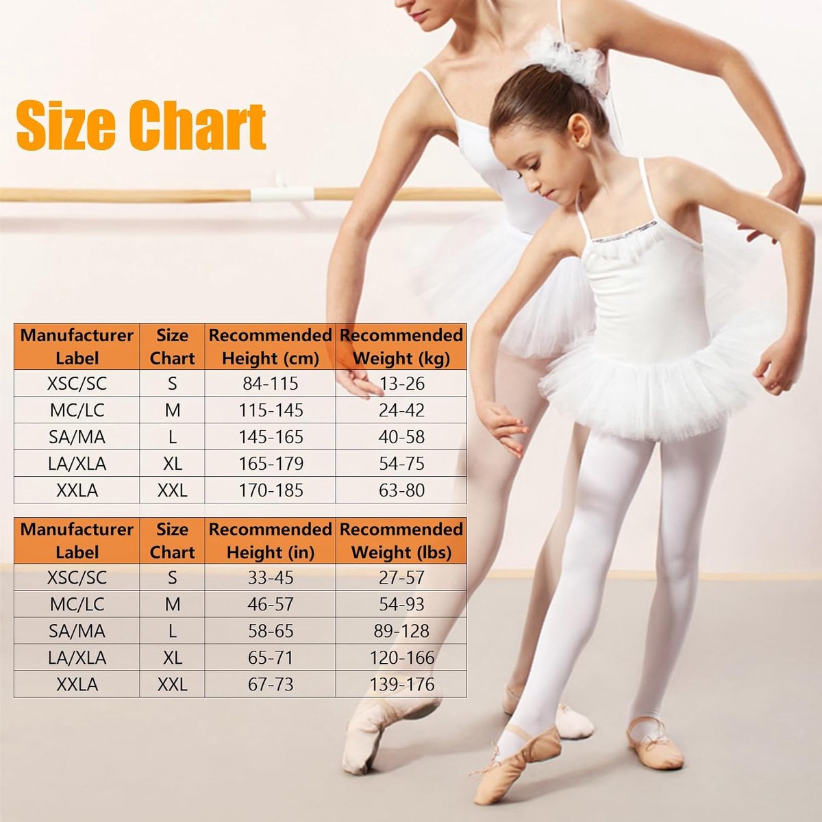 Balletkousen Leggings Danspanty Kousen voor Meisjes, Kinderen en Vrouwen