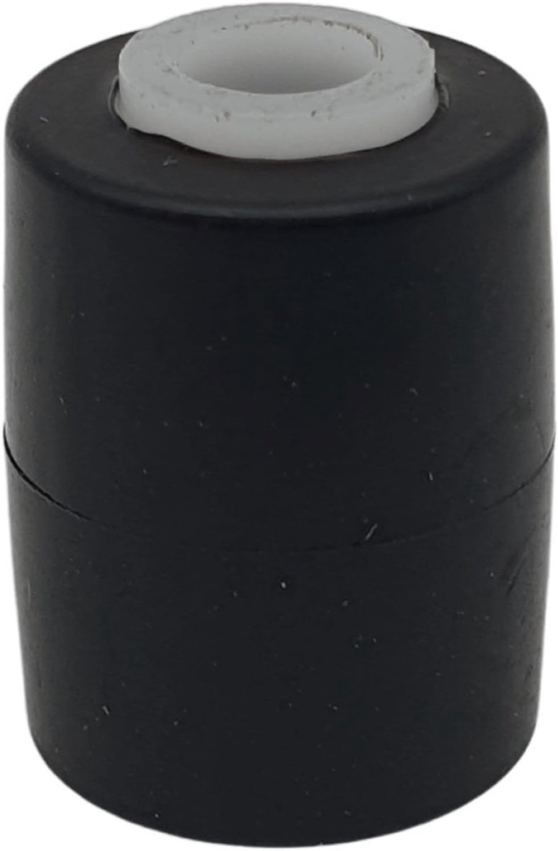 Looprol bodemsproeier DJ66-00813A compatibel met Samsung Jet 90 Jet 90 Elite VS20R90G6R3 en Jet 75 en Jet 70 steunwiel voorrol zwart TPEE diameter 12 mm voor accu stofzuiger