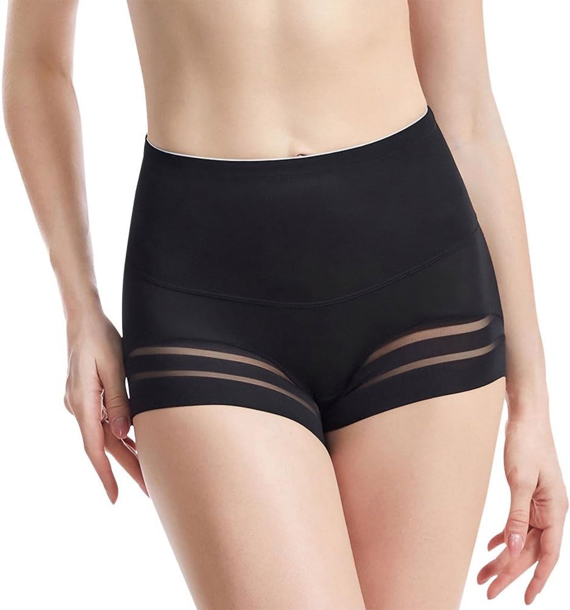 Onderbroek voor dames, hoge taille, buikgordel om af te vallen, anti-schrobing, legging, elastisch, platte buik, onzichtbaar, onderrok