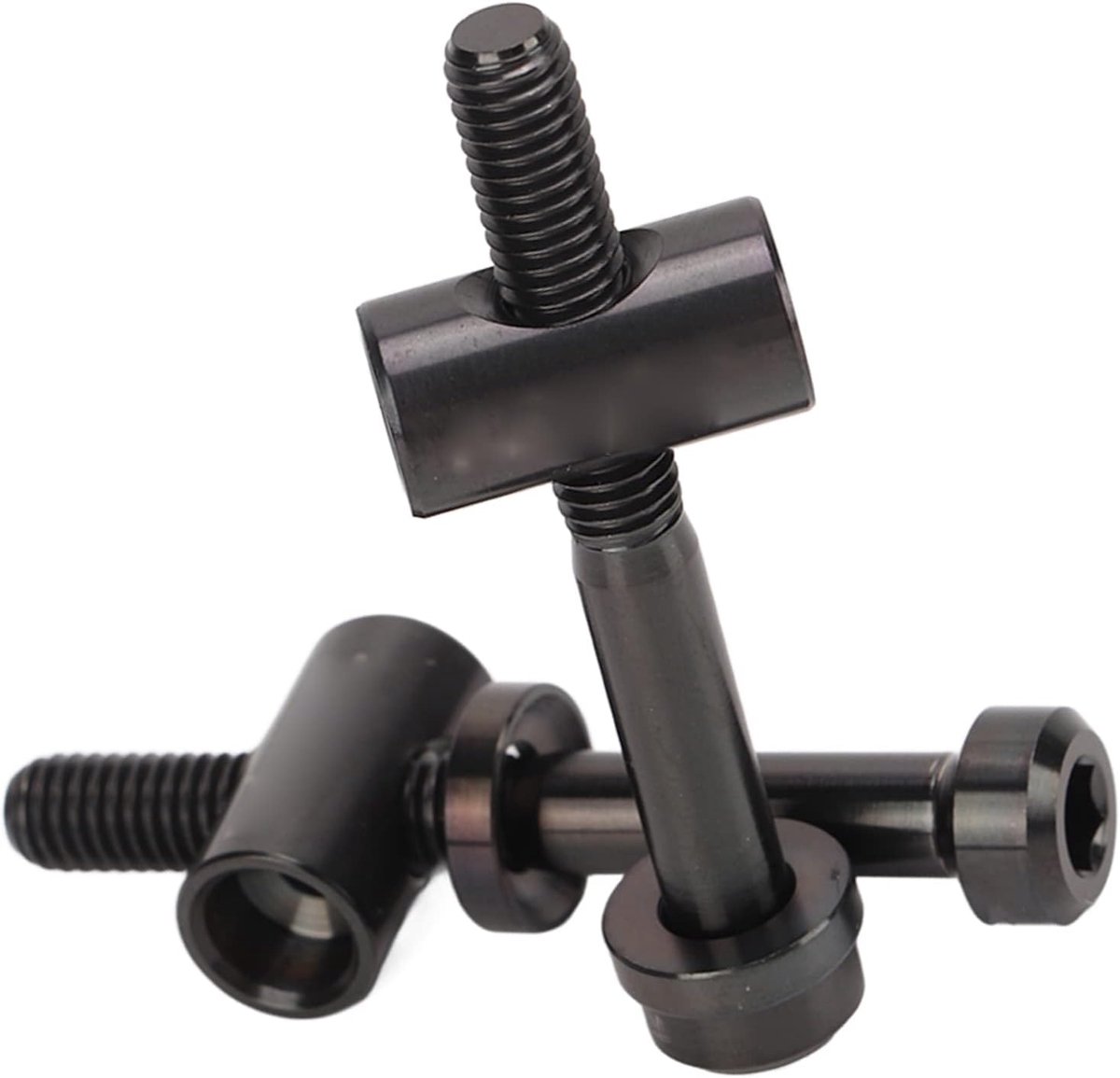 Schroeven M5 x 40 mm - zadelpen bevestigingsschroeven van hoogwaardige titaniumlegering - reserveonderdeel voor fiets en accessoires