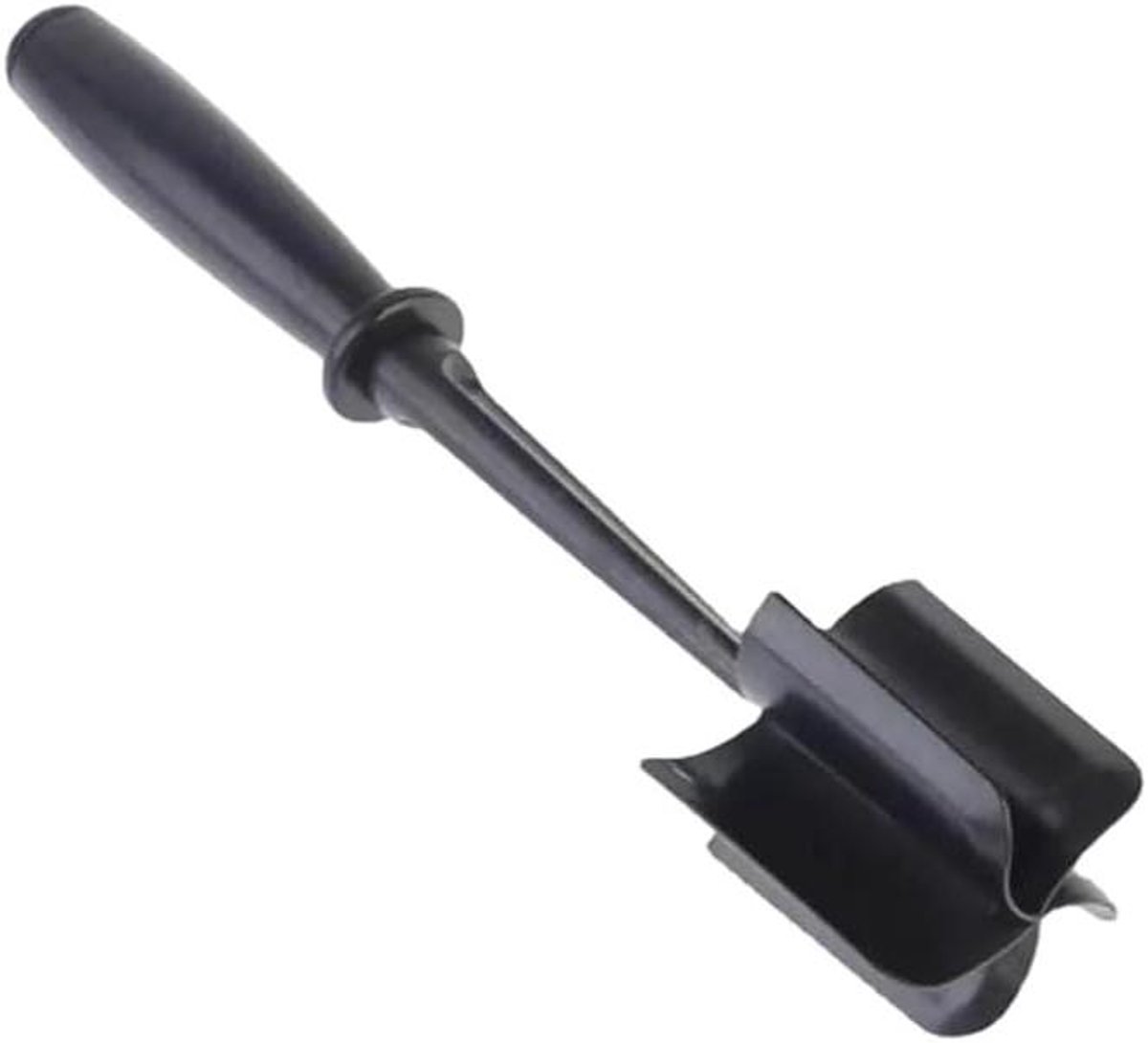 Vlees Blender - Vleesmolen Stamper - Keukenwerk Vereenvoudigen - Handmatige Bediening - 28 cm - Zwart