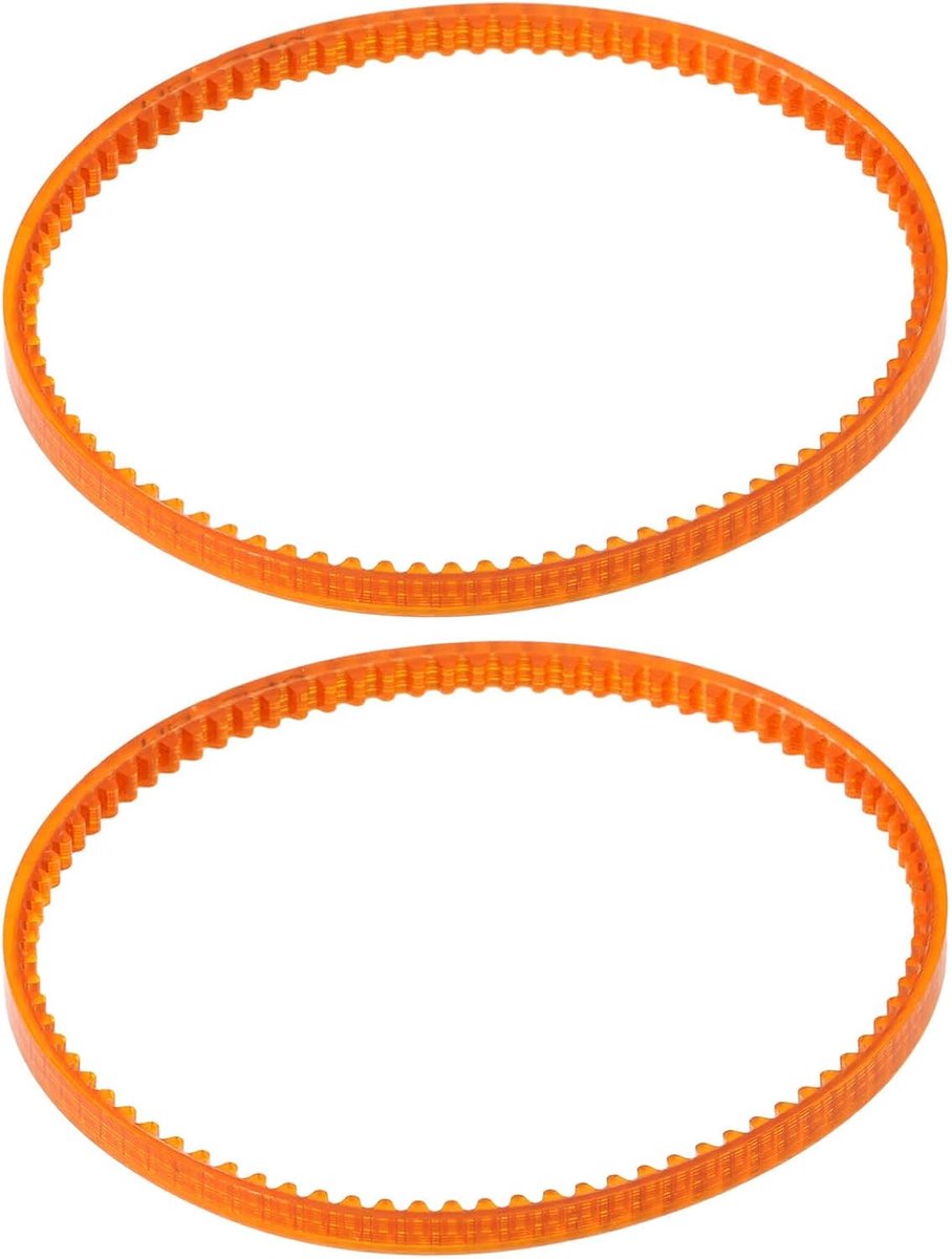 Store 2 stuks naaimachines V-riem aandrijfriem 340x6mm compatibel met baby slot compatibel met Bernina Orange