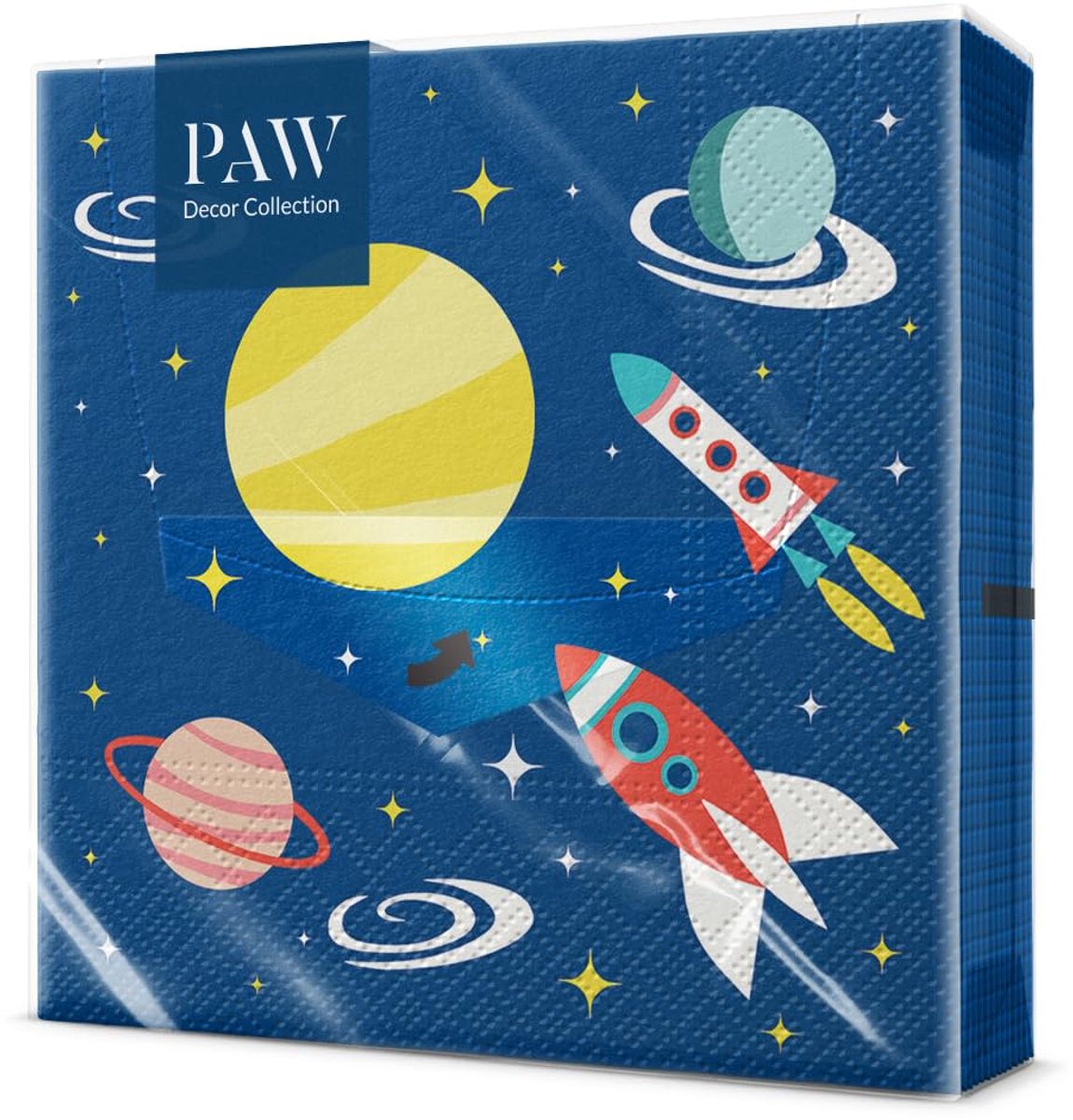 Servetten 33 x 33 cm - 20 stuks - Ruimte - Perfect voor feesten - SnelShoppen