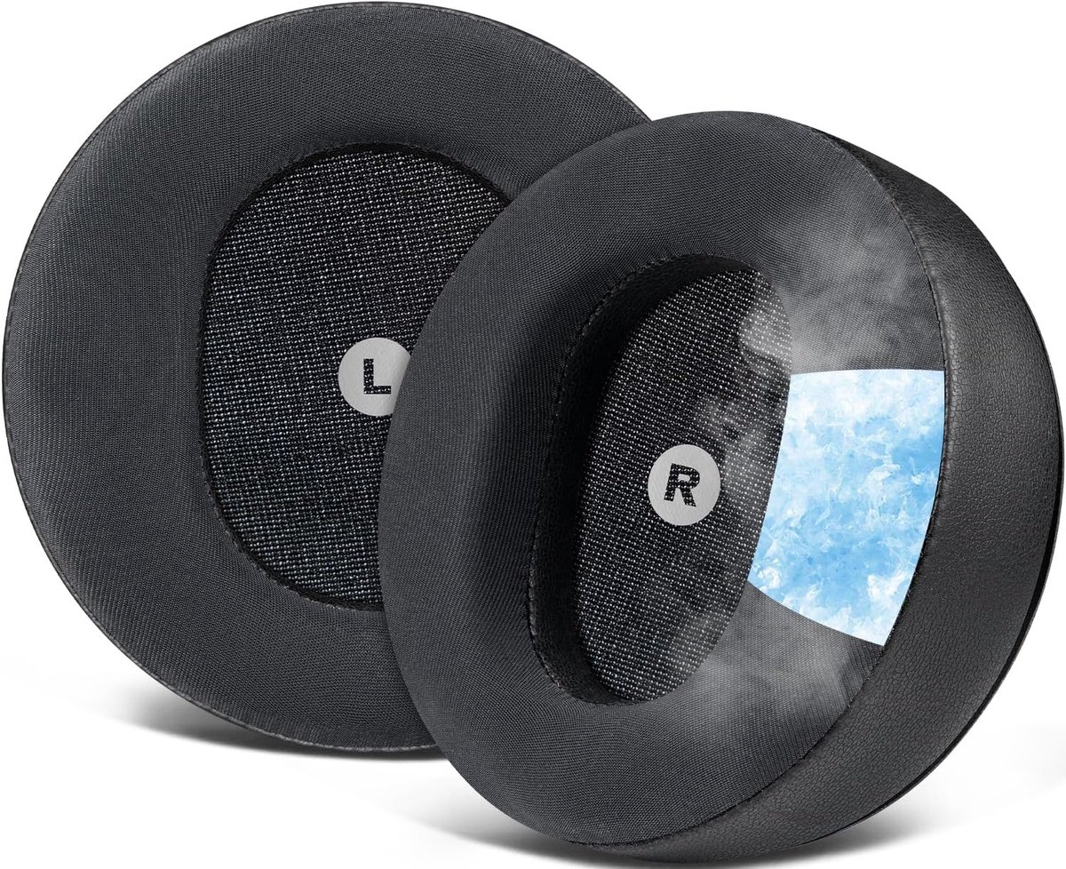 Oorkussens voor Audeze Maxwell (niet geschikt voor Audeze Maxwell 2) hoofdtelefoon, earpads cushions ademende ijzijde stof, geluidsdempend schuim hoge dichtheid