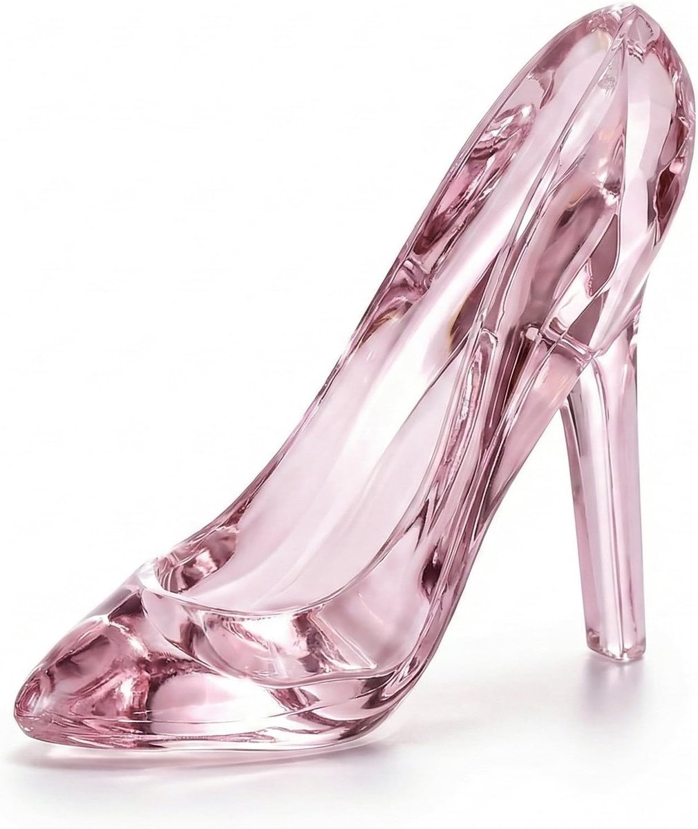 Acrylglasdecoratie, creatieve figuur voor bruiloften, prinsessenfeesten en verjaardagen, elegante decoratie voor evenementen, tafels en geschenken, roze