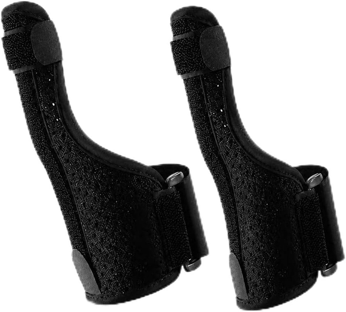 2 stukken Universele Duimbandage voor Rechts en Links, Ademende Duimrail Zonder Zweet en Geurtjes, Duimorthese voor Vingers, Artritis, Tendinitis, Stabiele, Ademende Duimbandage