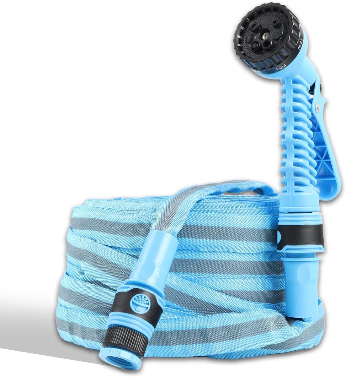 Flexibele tuinslang 15 m met 7 instellingen multifunctioneel spuitwaterpistool 50FT