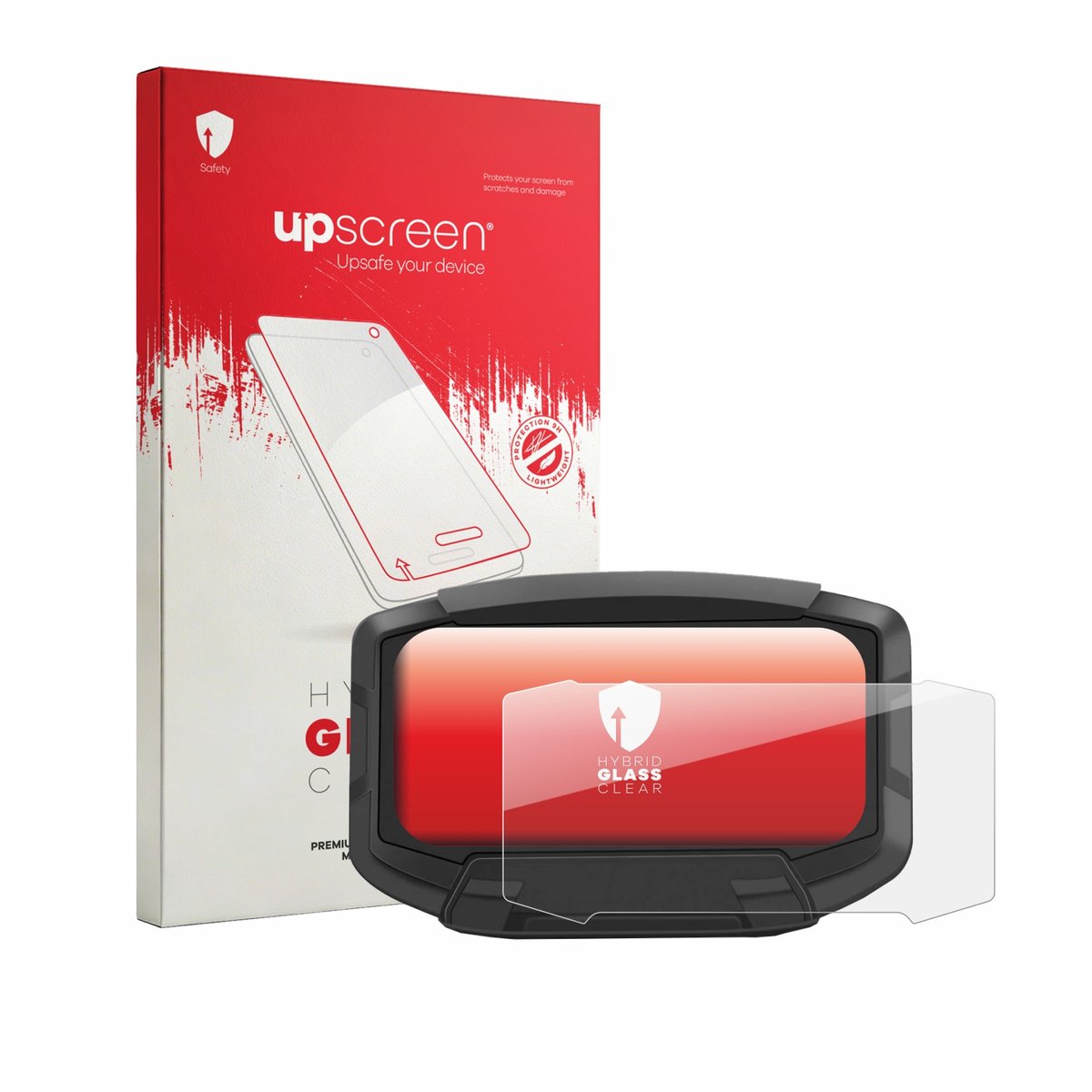 upscreen - Screenprotector voor Ausom L1 - Folie Beschermfolie Beschermglas transparant