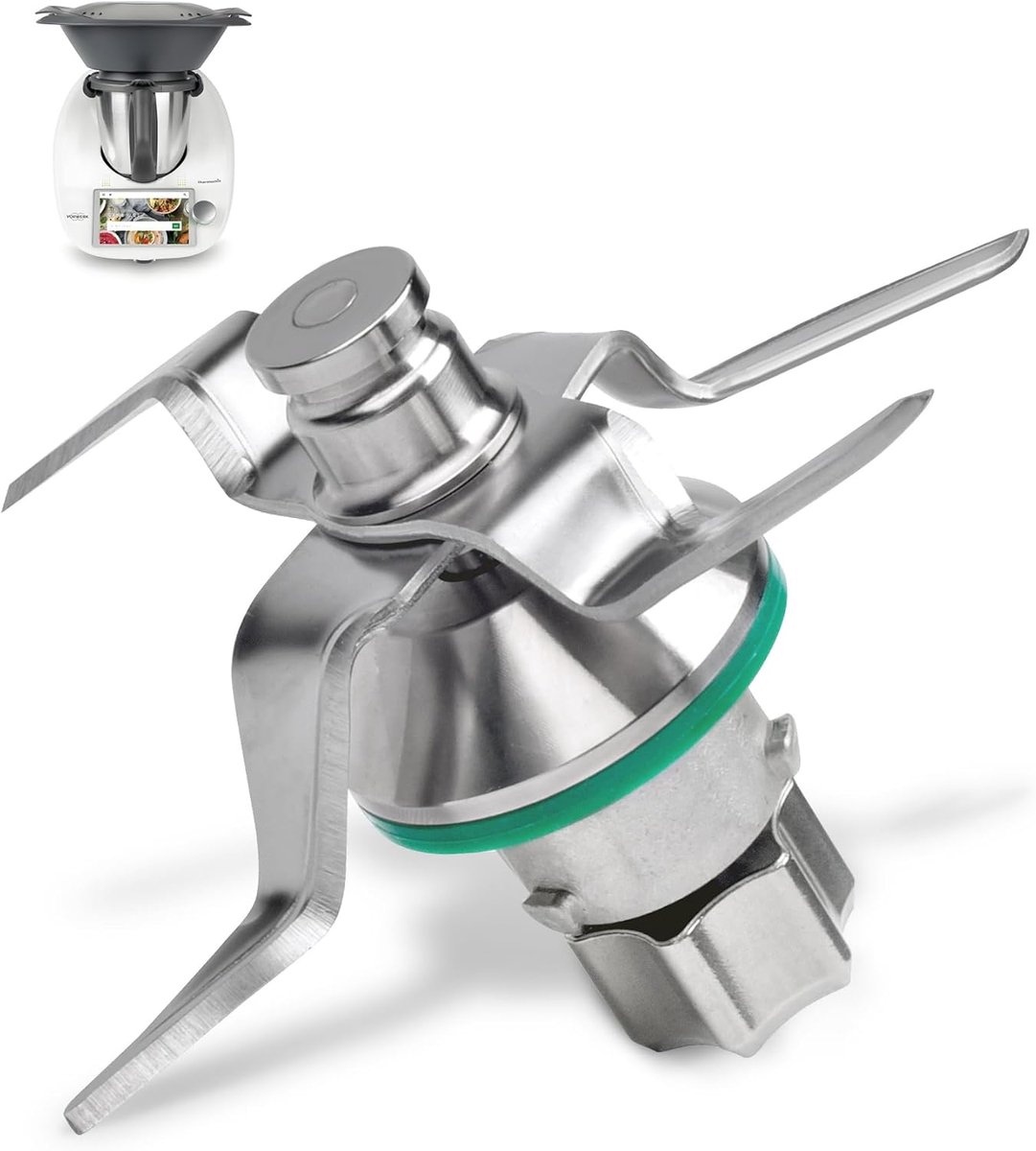 Messen voor Thermomix TM5 TM6 - Hoogwaardig staal - Precisie snijden - Vervangingsset - ShopVlot
