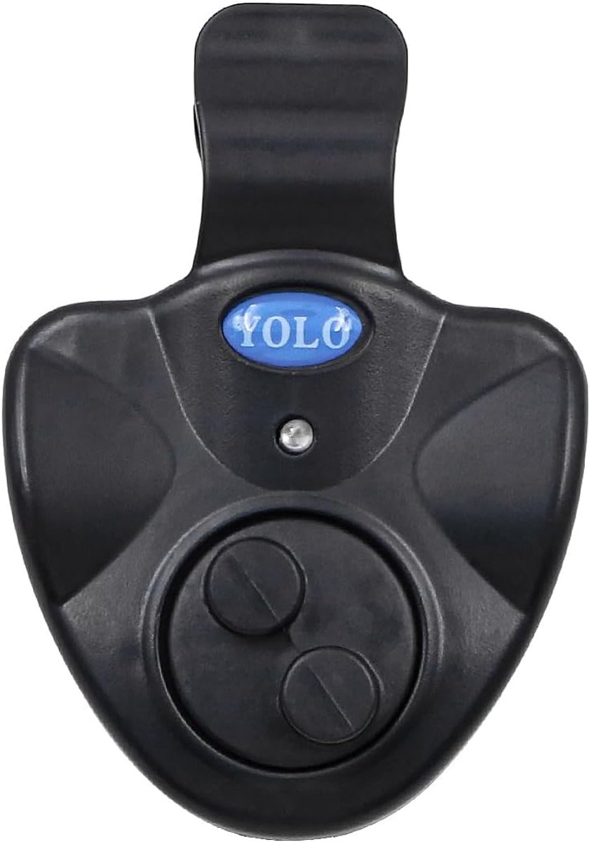 Visbijtindicator set van 2 - elektronische alarm met LED indicator - swingervibratie - luid alarm bij visvangst - ShopVlot