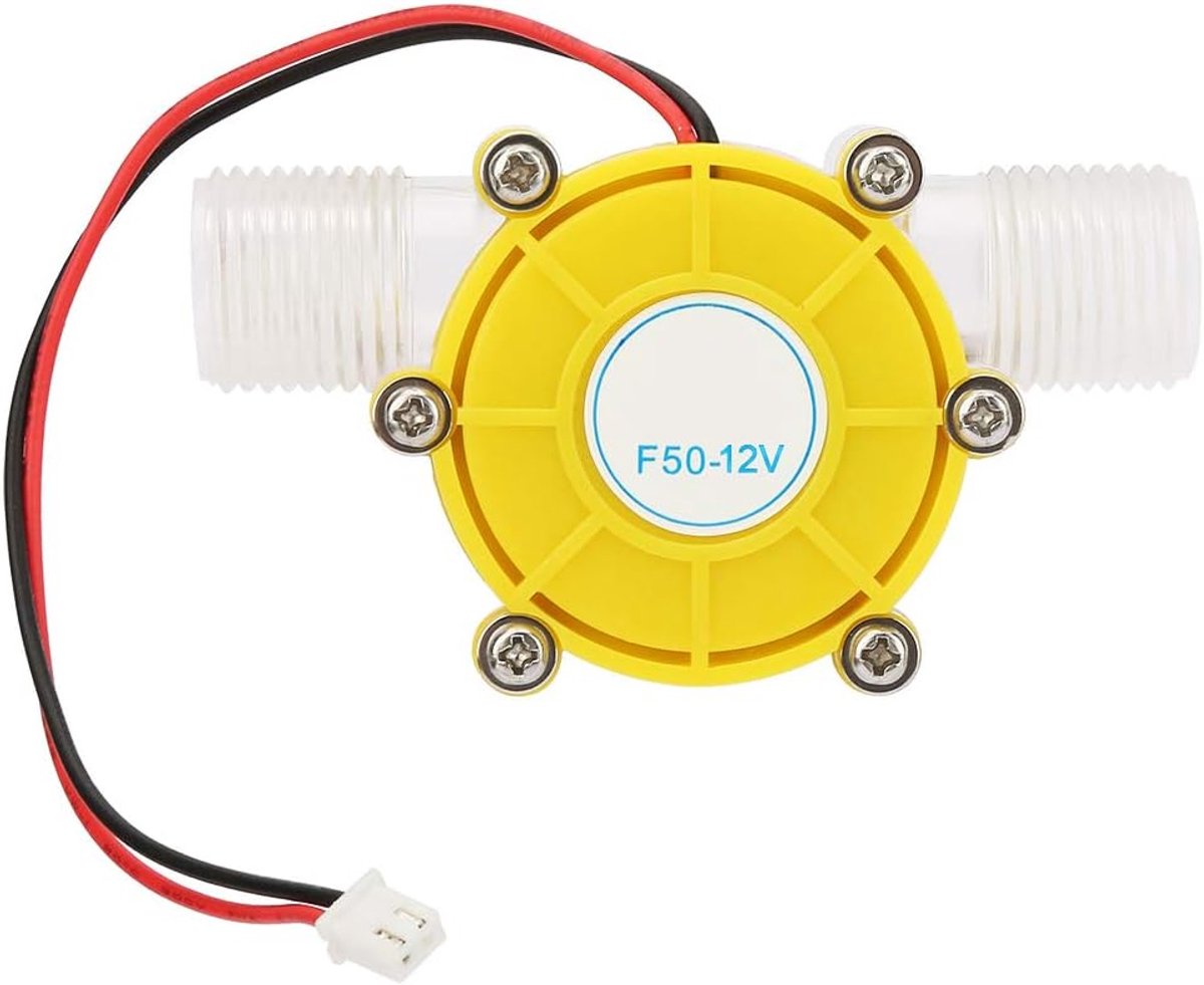 SnelShoppen - Micro-Hydro Water Turbine Generator F50 12V - Hydropower Generator - Duurzaam, Stabiel, Geluidsarm, Compact en Lichtgewicht - Ideaal voo
