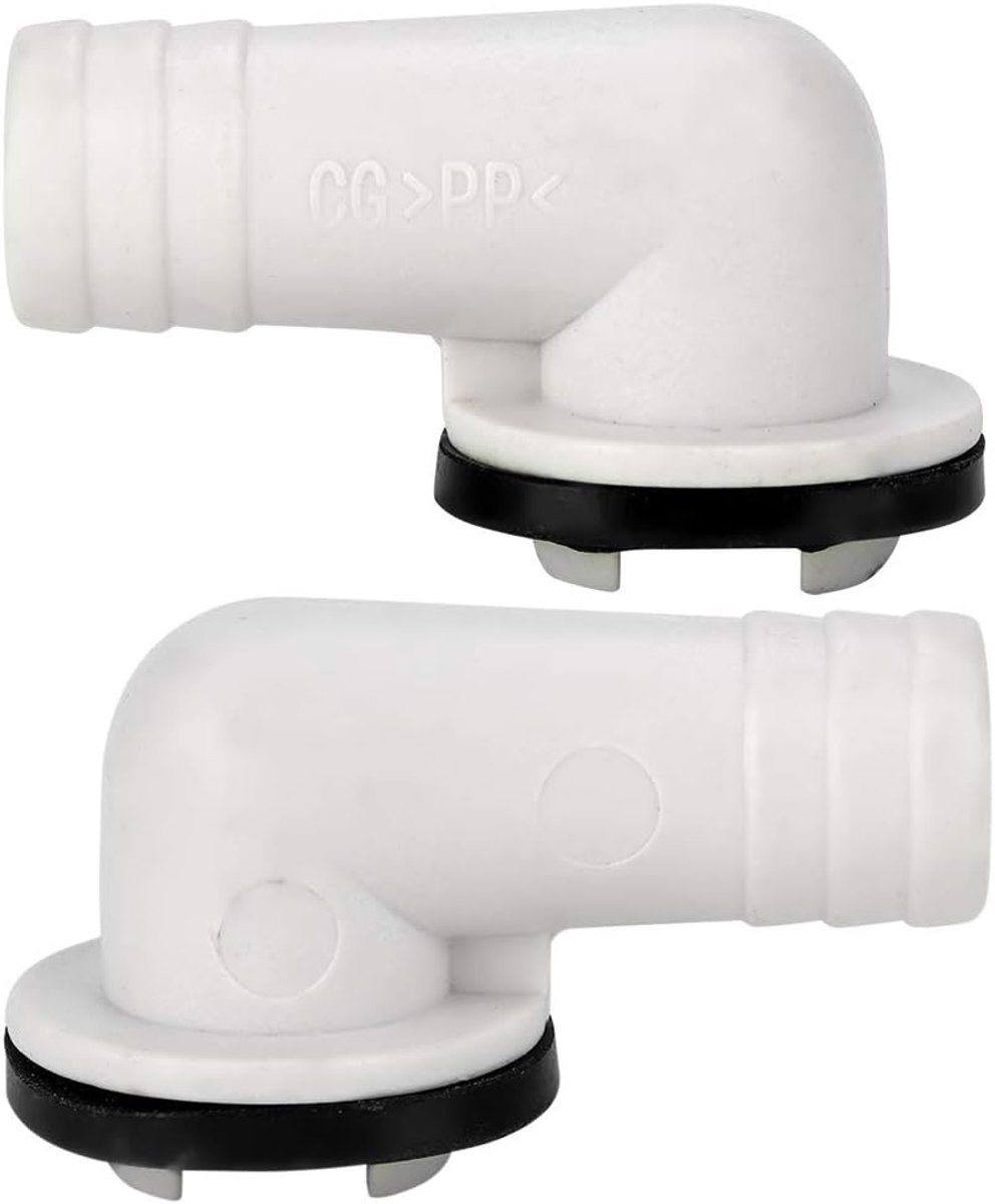 Afvoer Slang Connector Airco - 1,9 x 1 x 1,1 Inch - Universeel - Voor probleemloze afvoer van afvalwater - ShopVlot