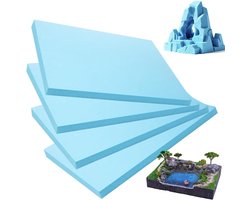 Foamboard 30 x 20 x 2 cm - Hard schuimplaat - Licht en stabiel - Ideaal voor modelbouw - ShopVlot