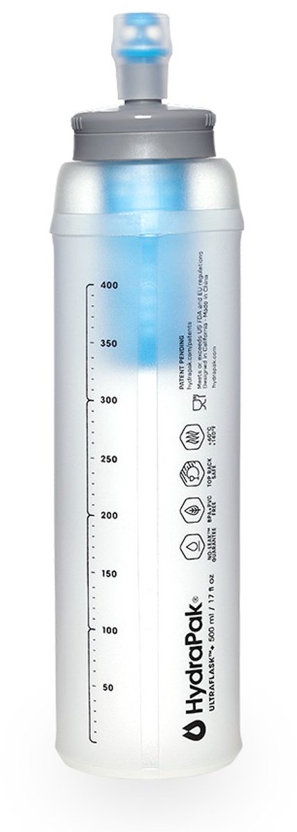 Hydrapak ULTRAFLASK + 500ML FILTER KIT 500ml Clear - Drinkfles