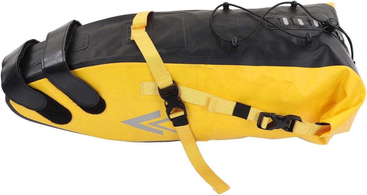 Bikepacking Tas - Fietstas Zadeltas - Lange Fietsritten - Waterdicht PVC Materiaal - 34 x 28 x 13 cm