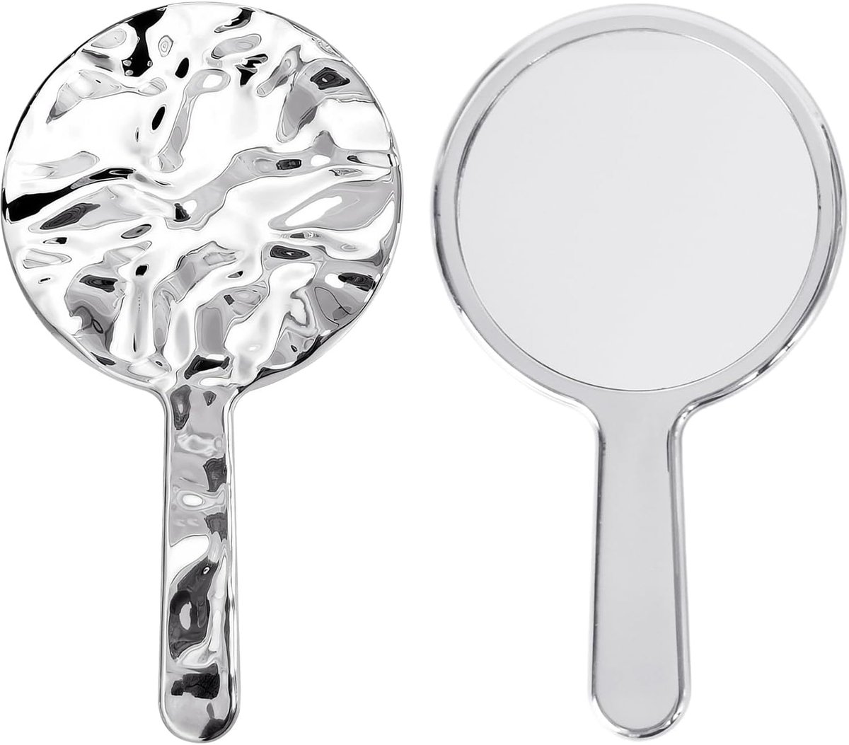 Handspiegel 24 cm - Rond - Professionele kwaliteit - Ideaal voor kappers en make-up - SnelShoppen