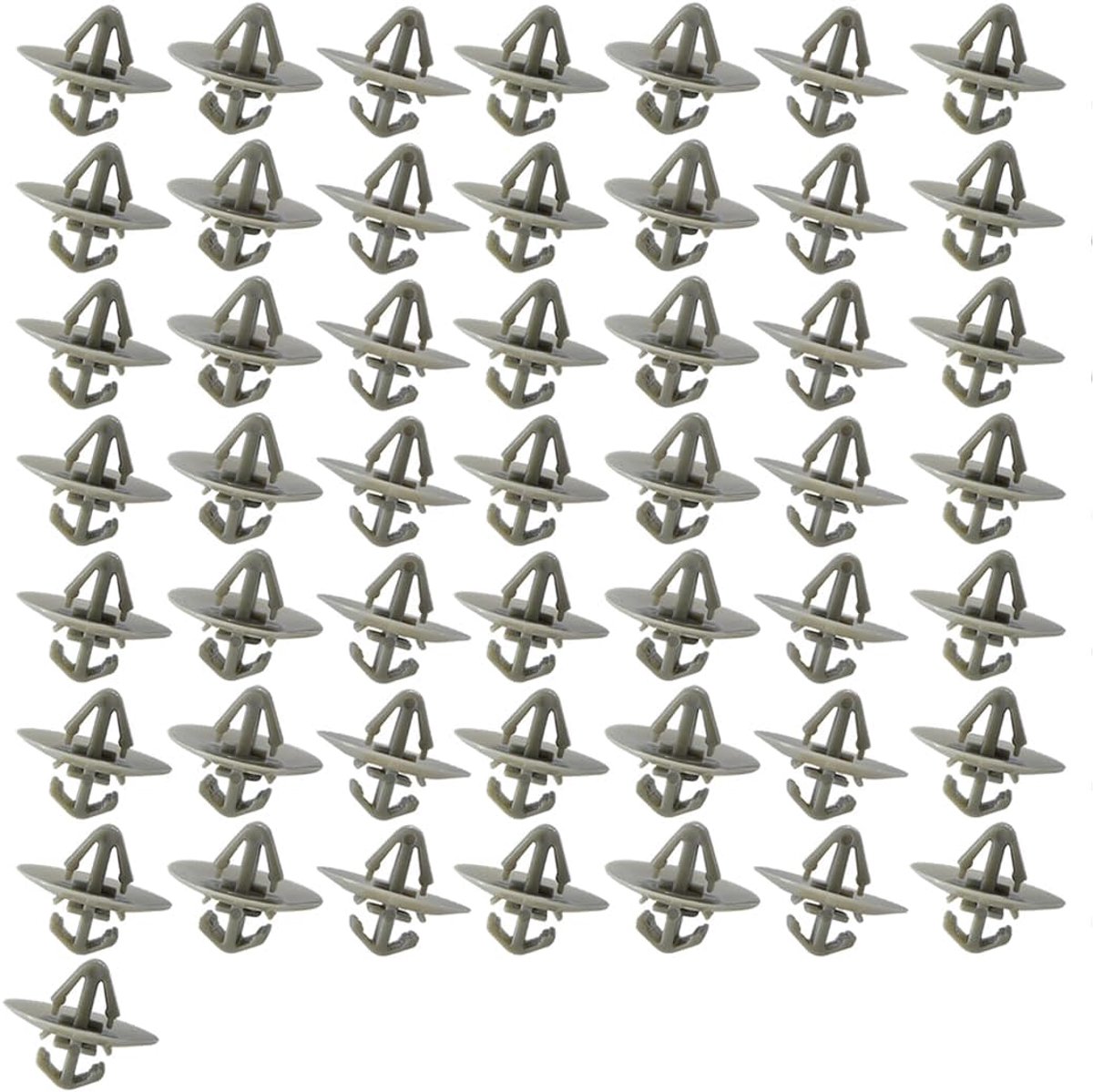 SnelShoppen - 50 Stuks Plastic Deurtrim Clips Vervanging voor Onderpaneel Bevestigingsclips, Lichtgewicht Auto Deur Fixatie Clip, Duurzaam en Corrosie