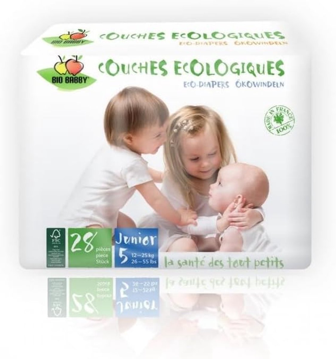 Nappies 12/25 kg - 28 eco-vriendelijke luiers - comfortabel - ideaal voor je baby - SnelShoppen