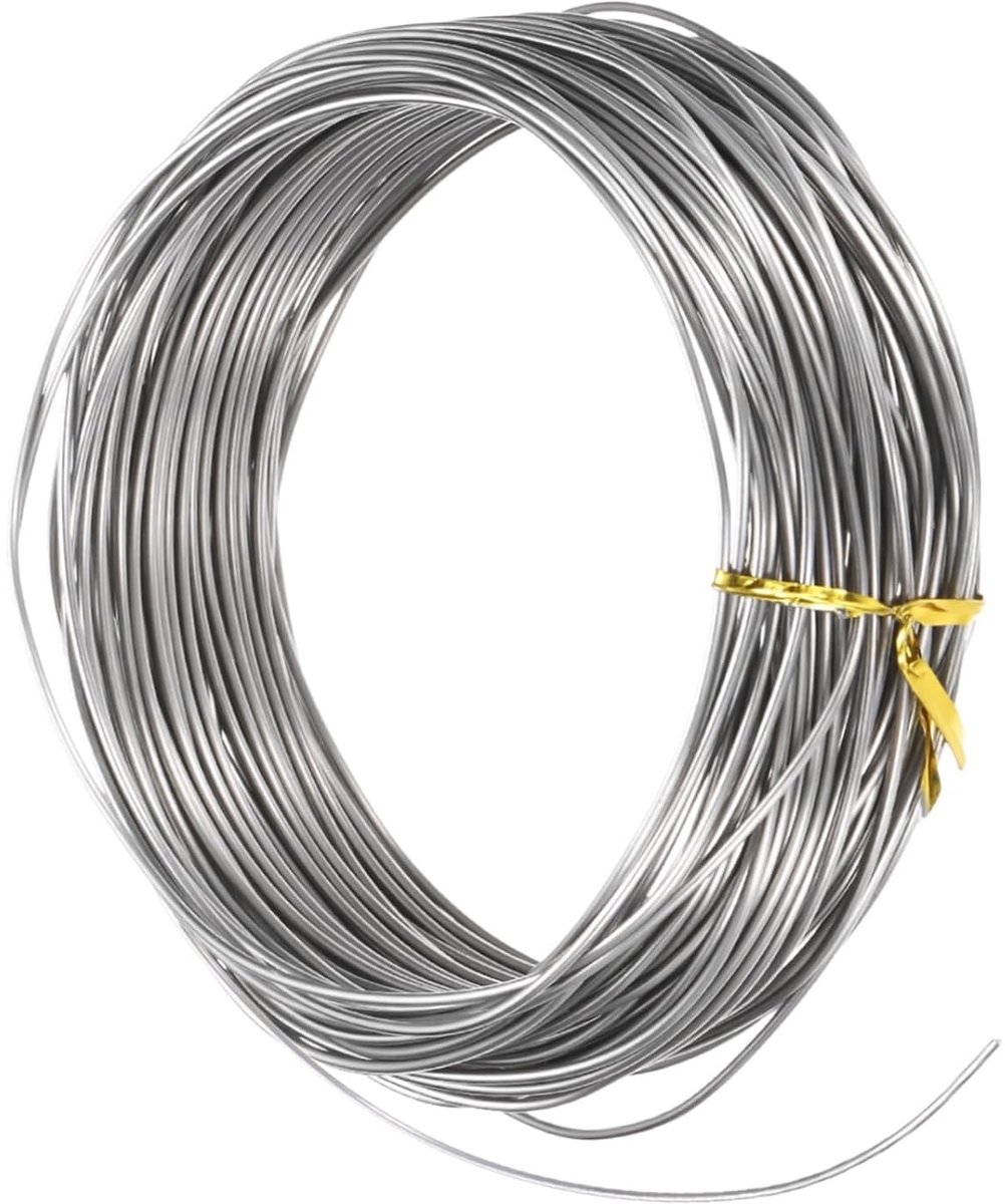 Draad, 17 gauge, 1,2 mm, 20 m, zachte draad voor sieraden, sculptuur, frame, bloemenkunst, bonsai, doe-het-zelf