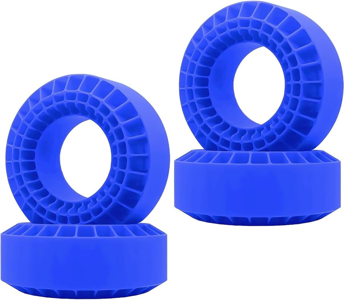 2,2 inch wielband schuimrubberinleg geschikt voor Crawler RC 1/10 (blauw, 108 x 42 mm)