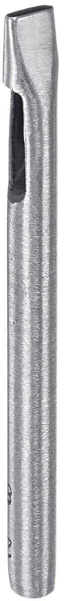 Sourcing map Ovale perforator 2x8mm leer holsnijder langwerpige stansmatrize voor armband riem horlogeband leer handwerk werken