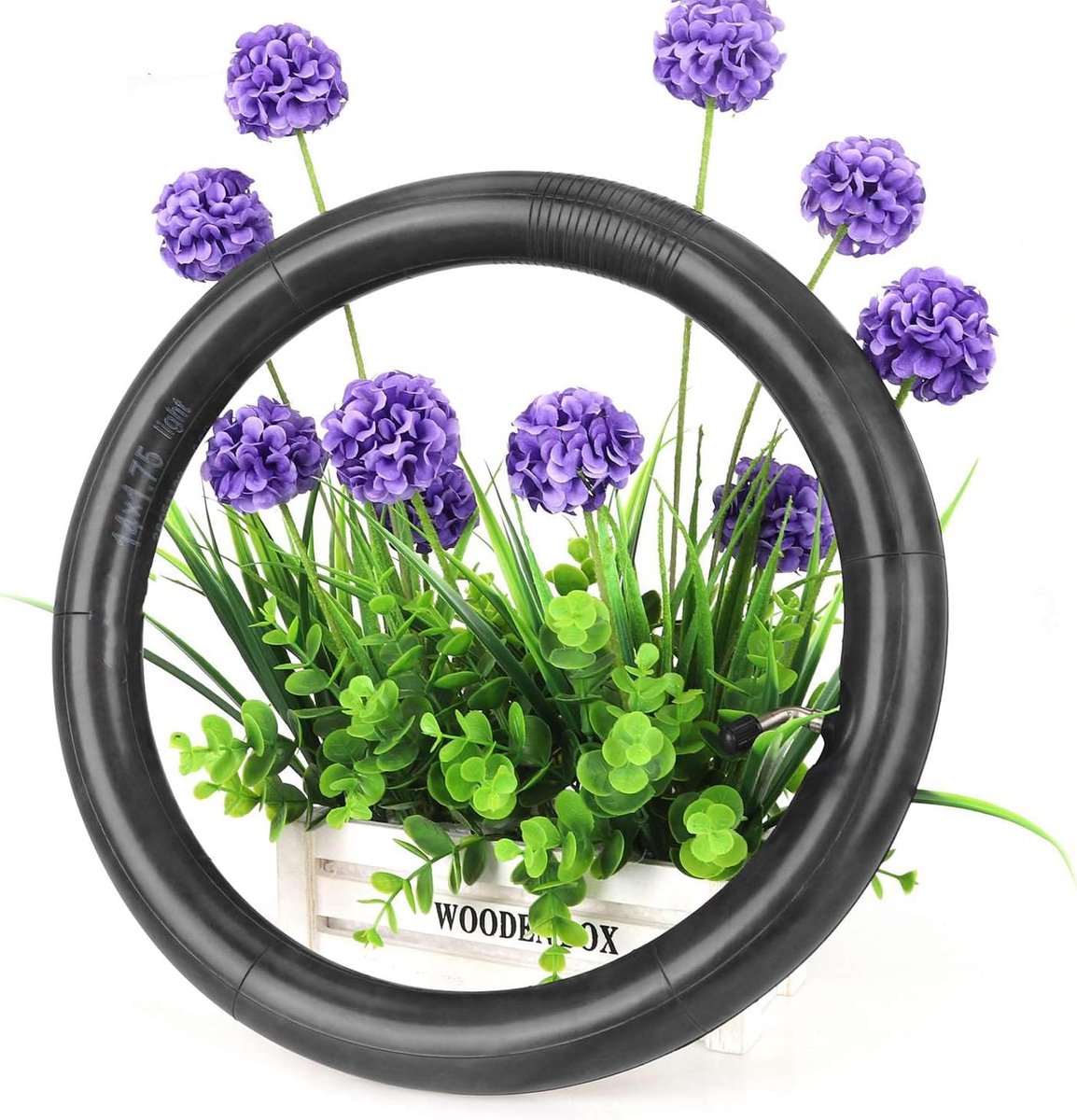 Binnenslang 14 x 1,75 inch voor kinderfietsen en vouwfietsen met elektrische accu, duurzaam 45° gebogen ventiel