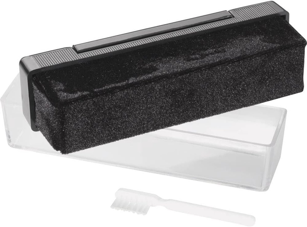 Reinigingsborstel voor platen - 1 stuk - voor vinyl en diamantnaald - optimale reiniging - SnelShoppen
